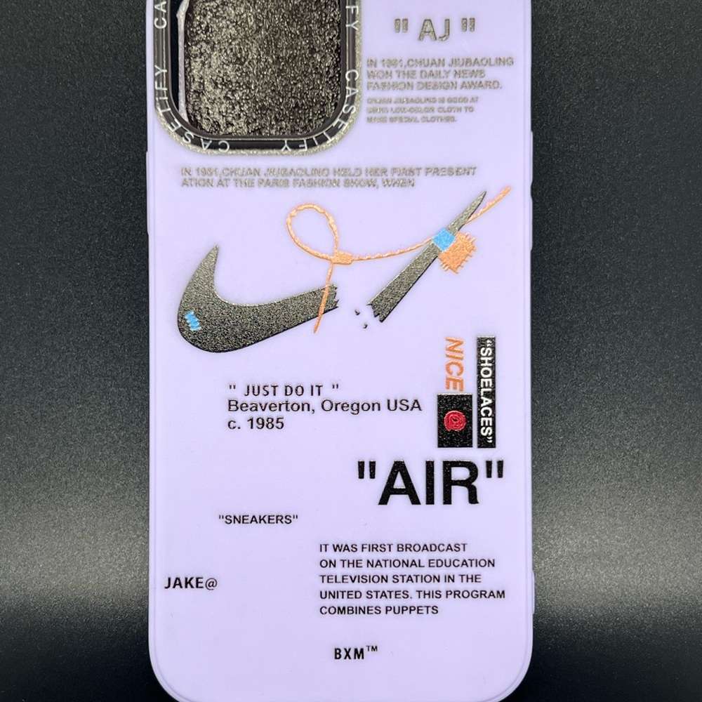 iPhone 13 ProMax shoe phone case